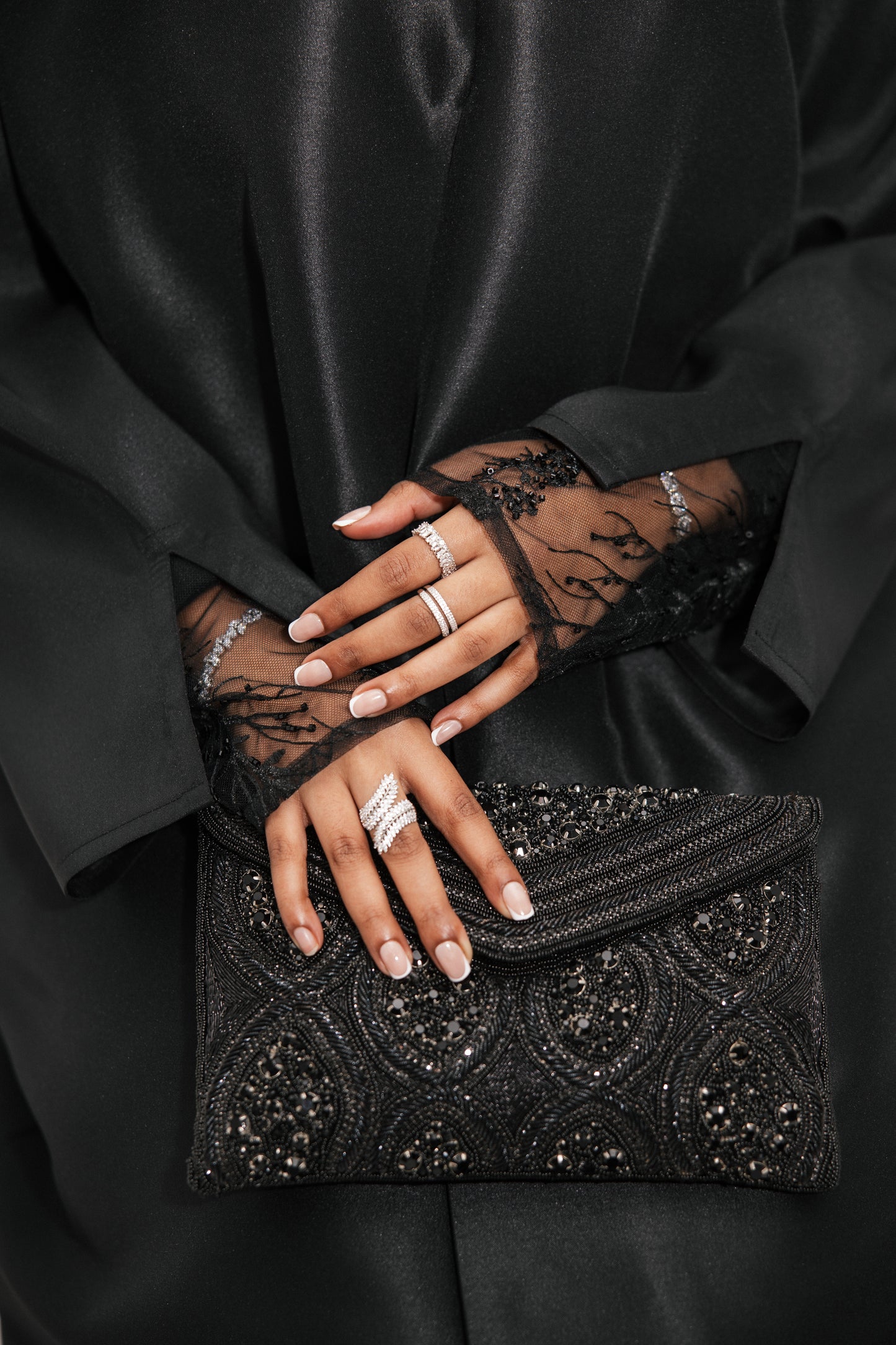 Noir Luxe Abaya