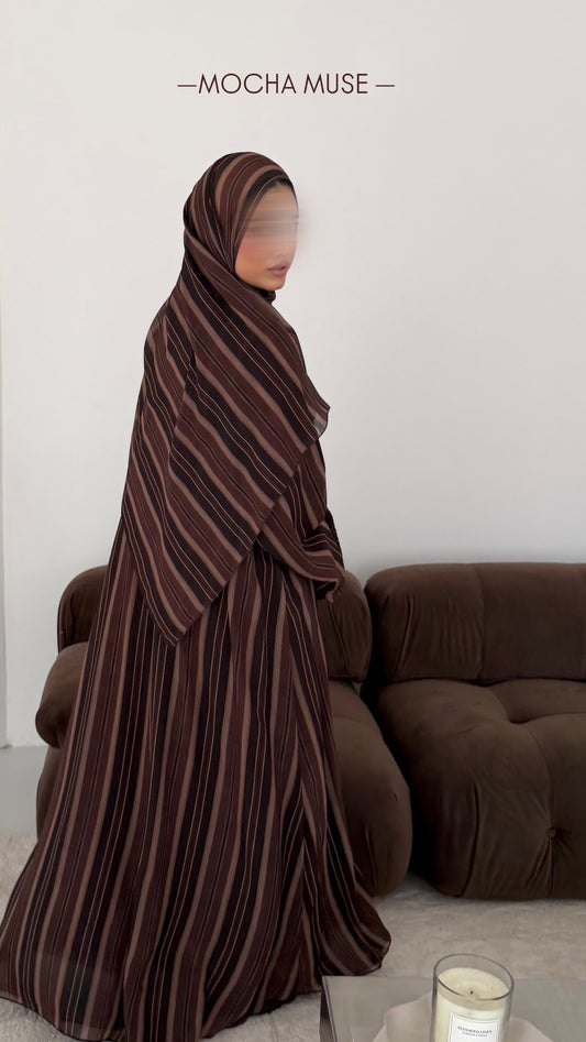 Mocha Muse Striped
