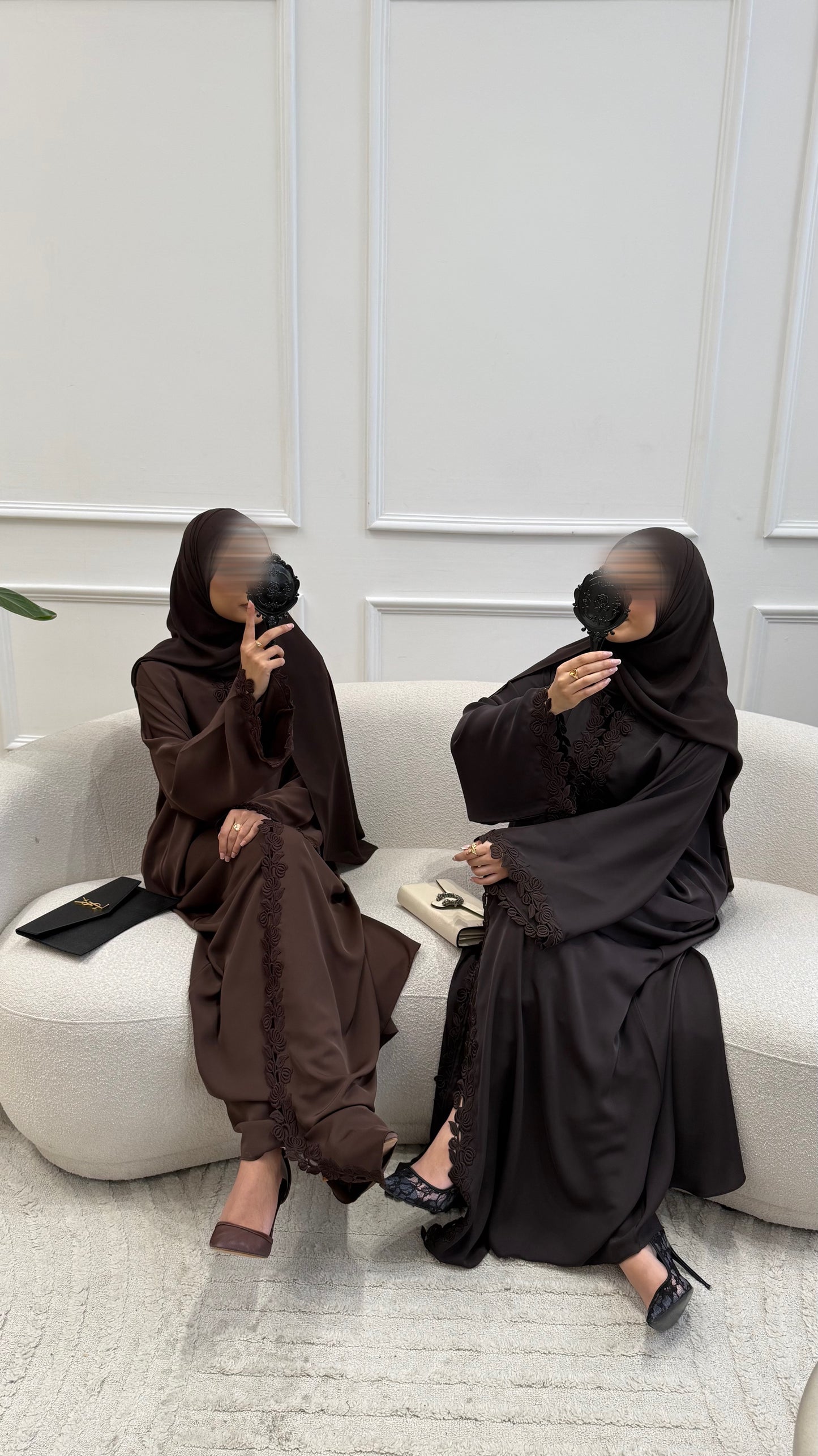 La Rosette Abaya — Espresso