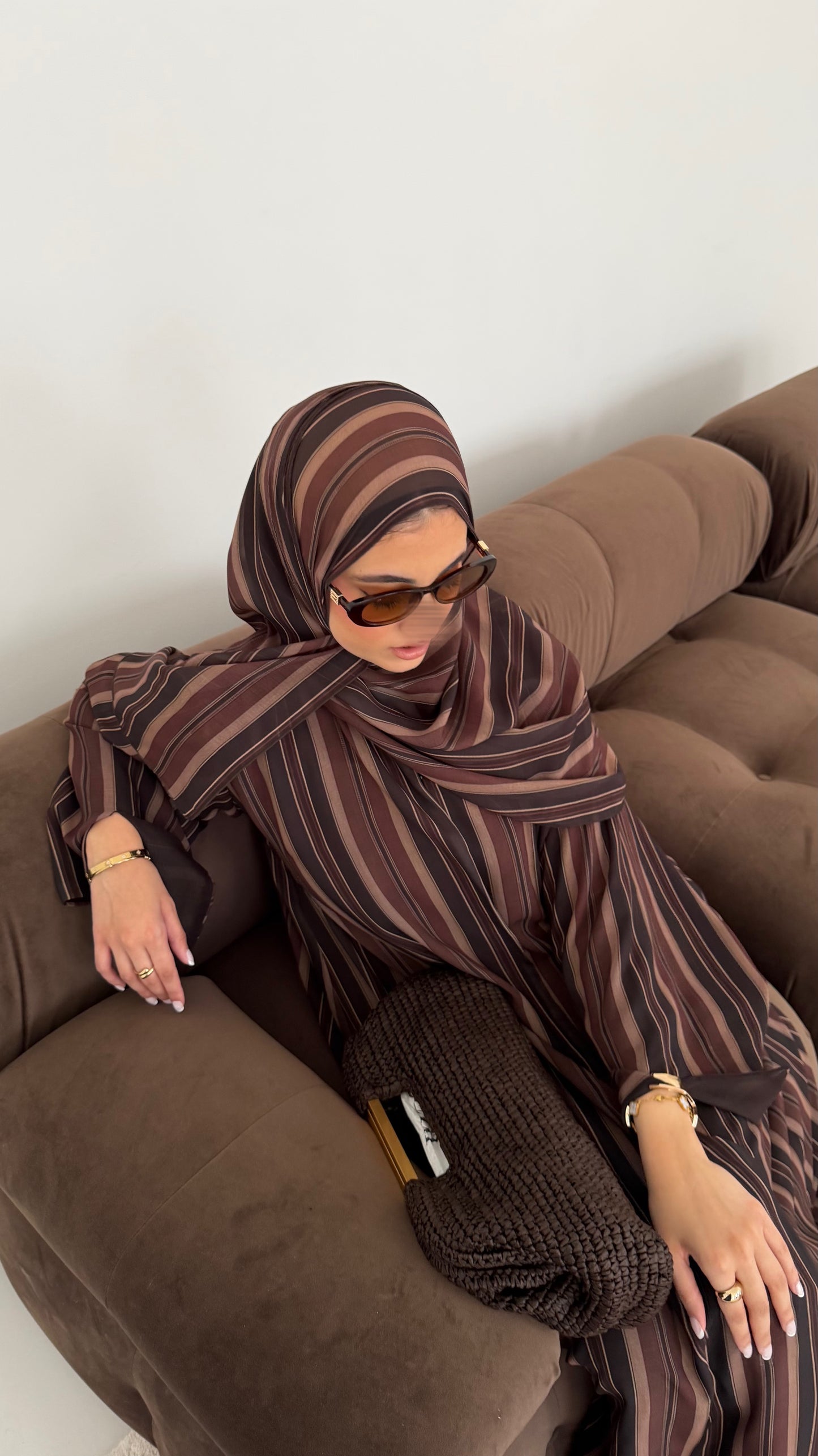 Mocha Muse Striped